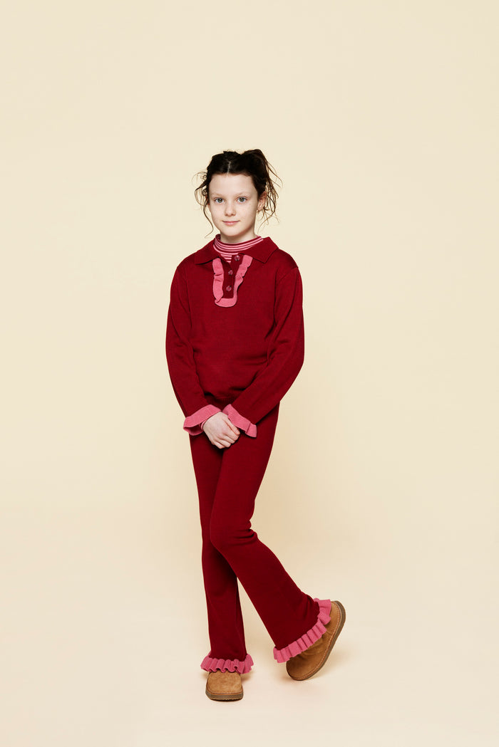 A Monday In Copenhagen Candy Polo Red Dahlia