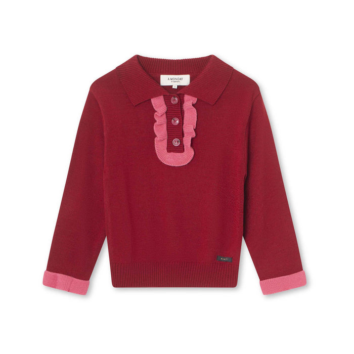 a monday in copenhagen Candy Polo Red Dahlia