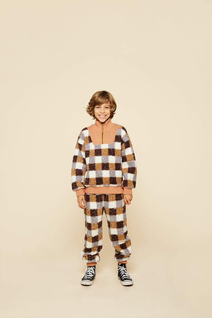 A Monday In Copenhagen Carlos Zip Blouse Chocolate