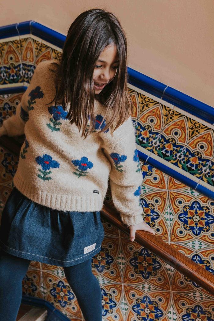 A Monday In Copenhagen Celine Skirt Dark Blue