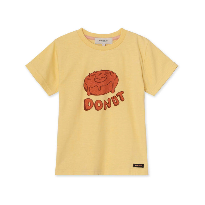 a monday in copenhagen Donut T-shirt Sunlight