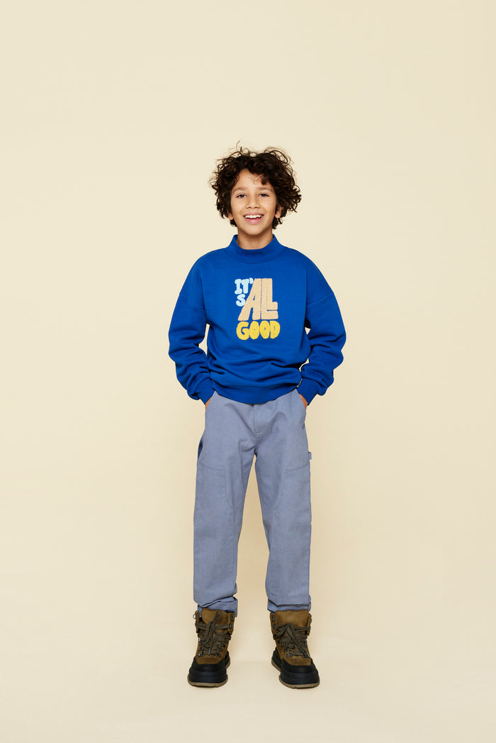 A Monday In Copenhagen Elliot Blouse True Blue