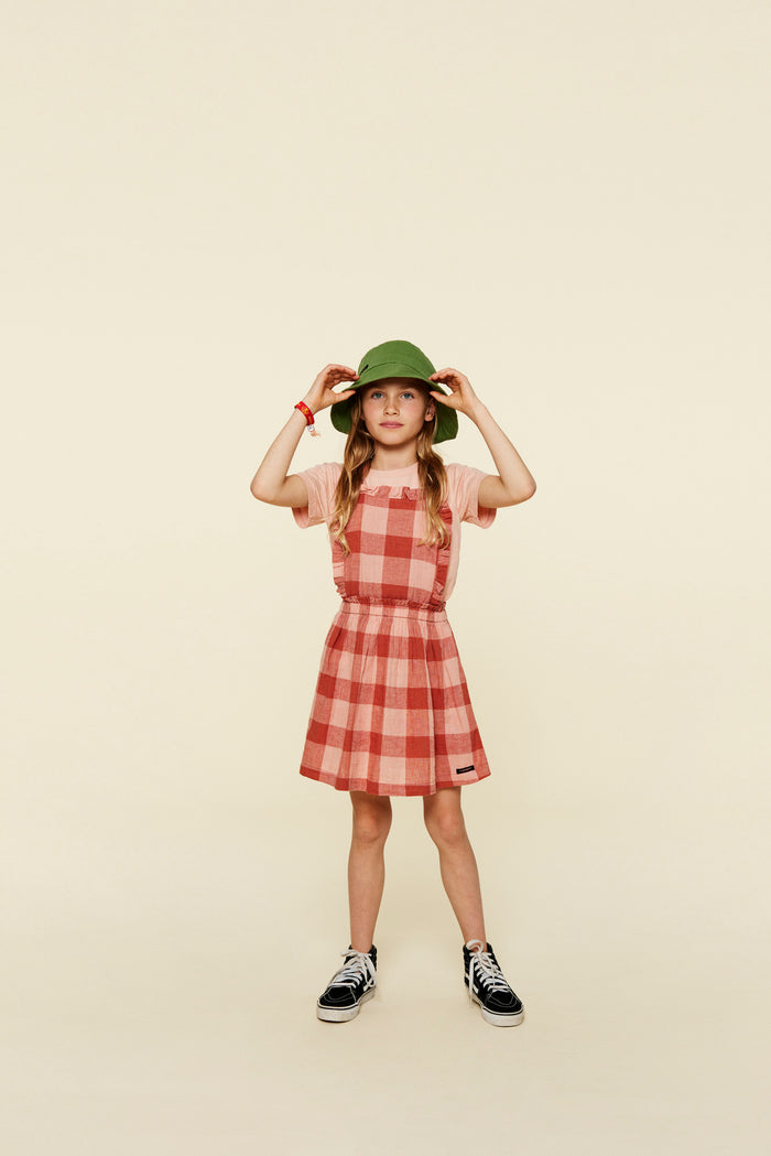 A Monday In Copenhagen Fabina Skirt Moss Check