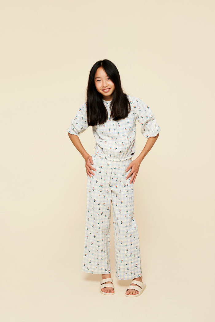 A Monday In Copenhagen Fia Pants Cashmere Print