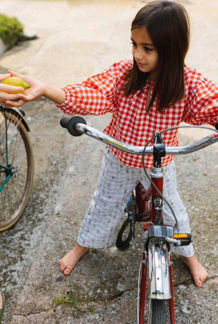 A Monday In Copenhagen Fia Pants Cashmere Print