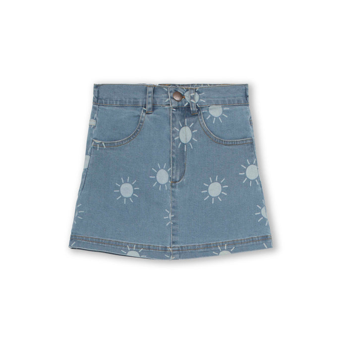 a monday in copenhagen Gail Skirt Blue Fog