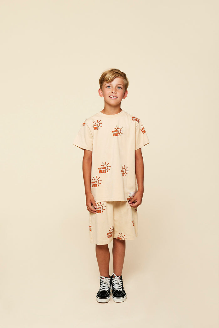 A Monday In Copenhagen Gavin Shorts Frappé Print