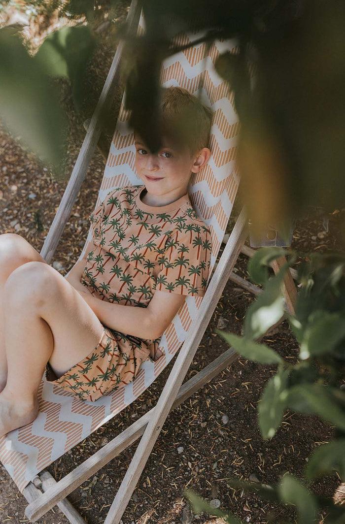 A Monday In Copenhagen Gavin Shorts Palm Print