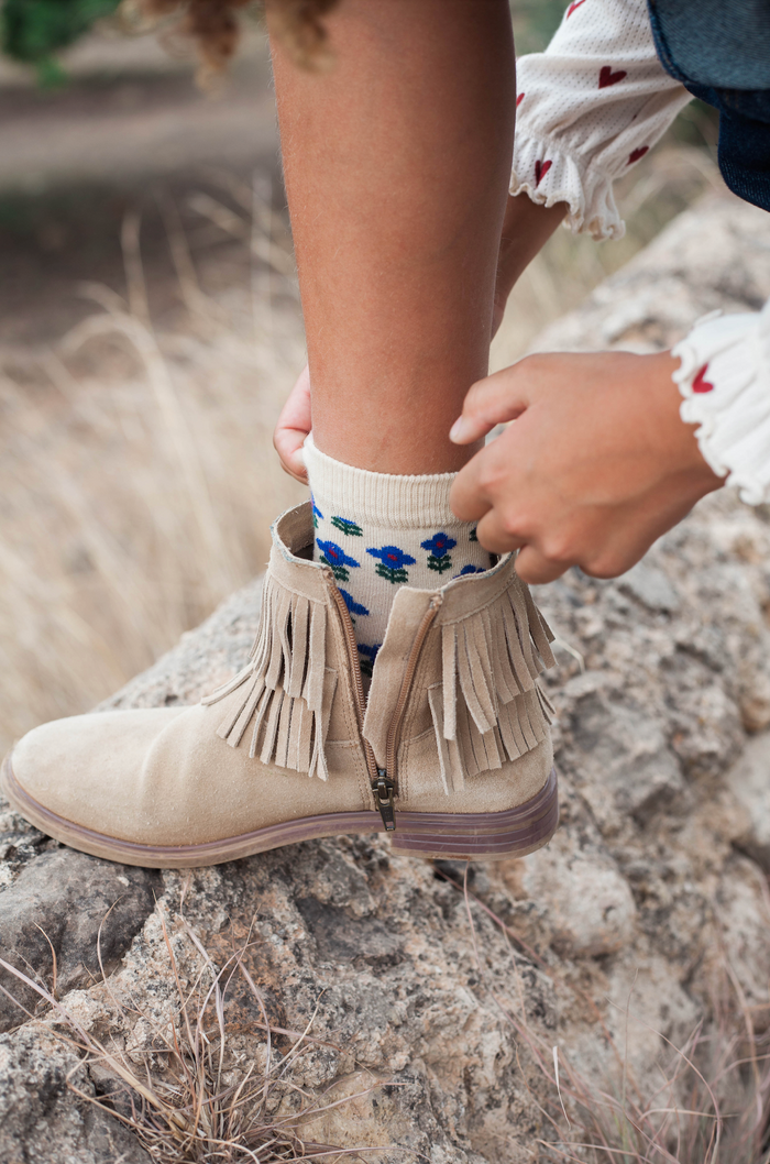 A Monday In Copenhagen Kikki Socks Flower Print