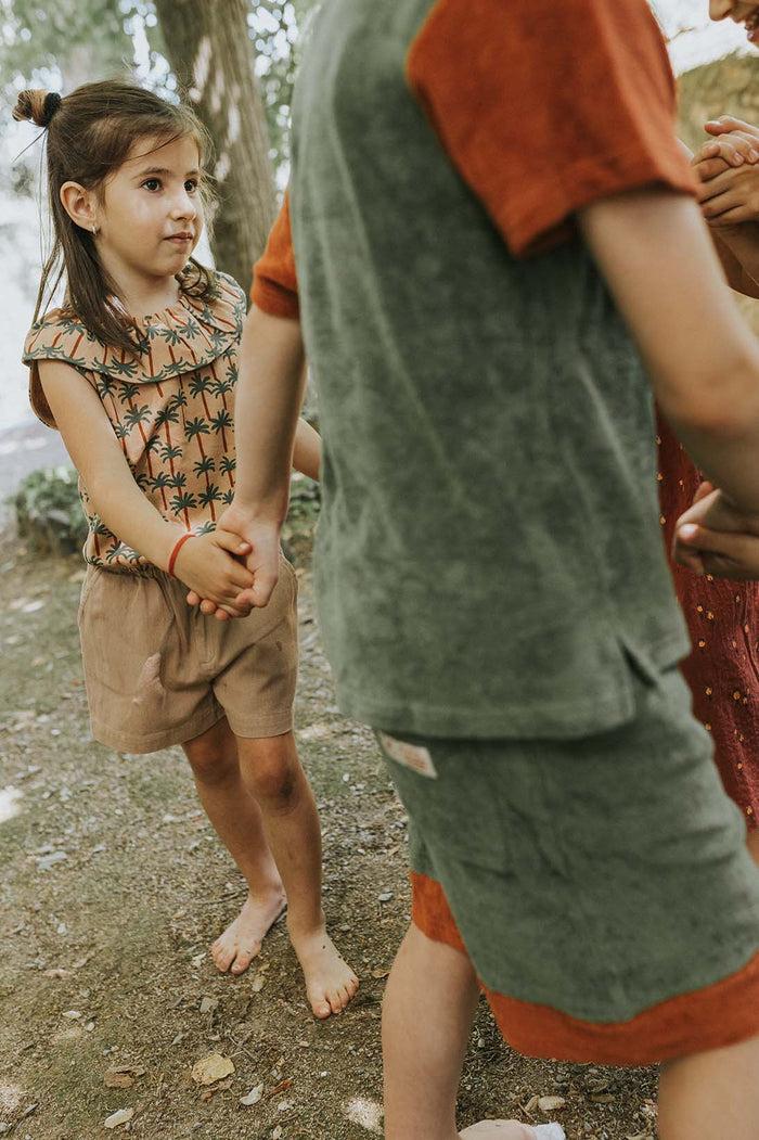 A Monday In Copenhagen Livia Shorts Indian Tan