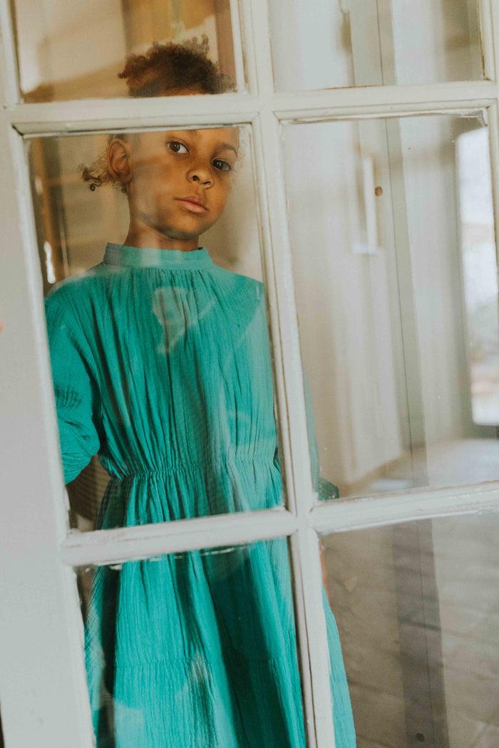 A Monday In Copenhagen Lorianna Dress Golf Green