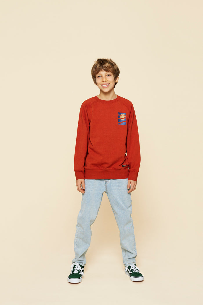 A Monday In Copenhagen Ludvig Blouse Burnt Brick