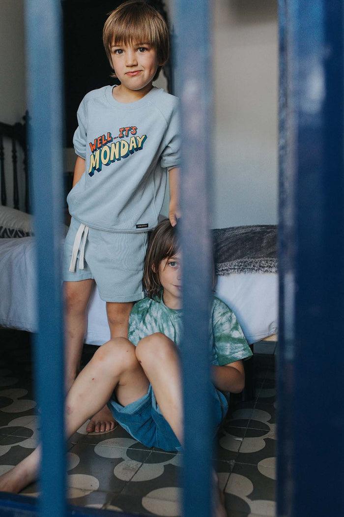 A Monday In Copenhagen Ludvig Blouse Pearl Blue