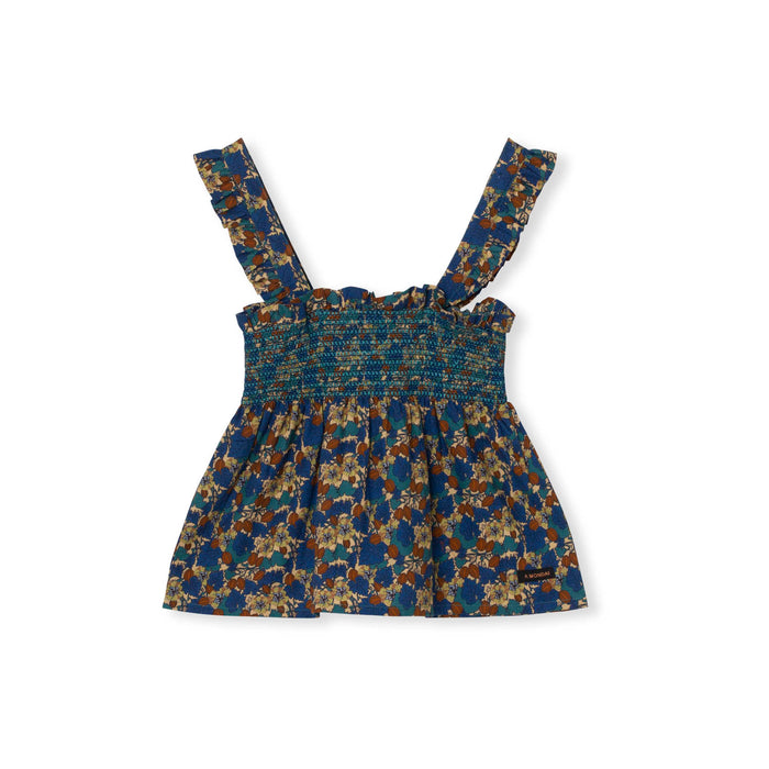 a monday in copenhagen May Top Flower Print