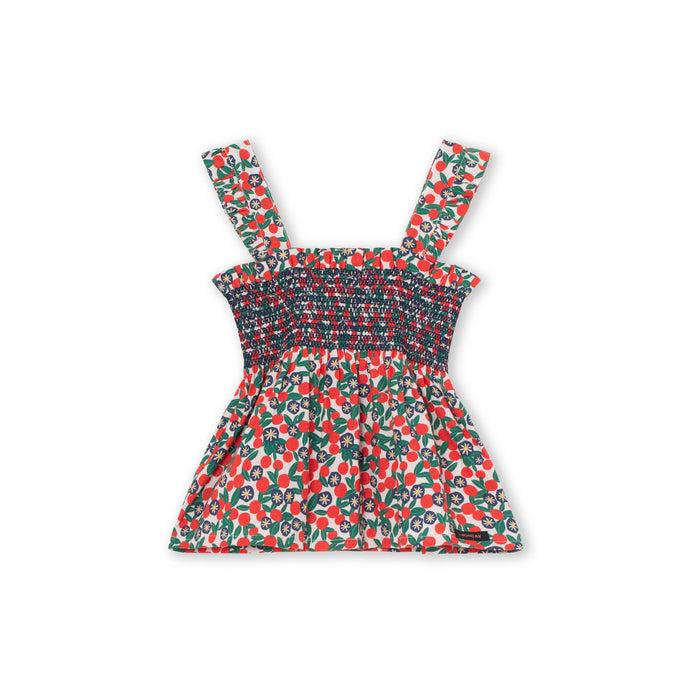 a monday in copenhagen May Top Flower Print