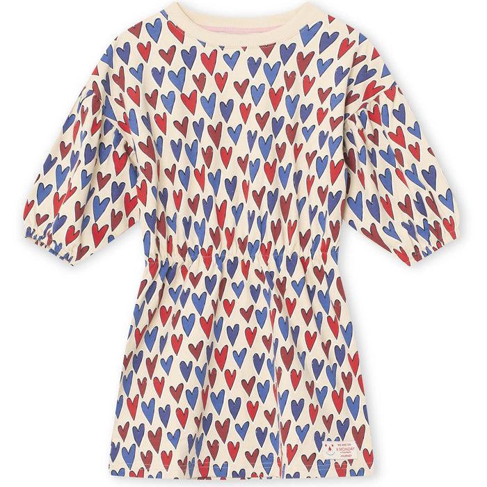 a monday in copenhagen Nanna Dress Heart Print