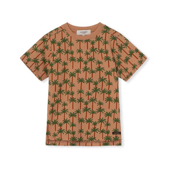 a monday in copenhagen Oscar T-shirt Palm Print