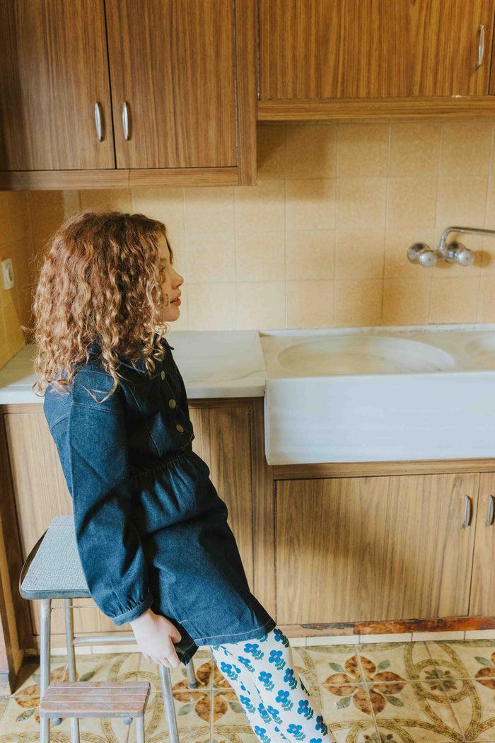 A Monday In Copenhagen Sarah Shirtdress Dark Blue