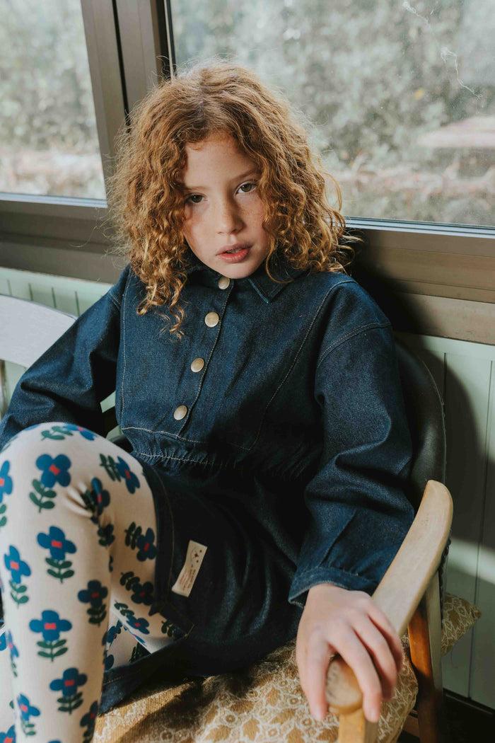 A Monday In Copenhagen Sarah Shirtdress Dark Blue