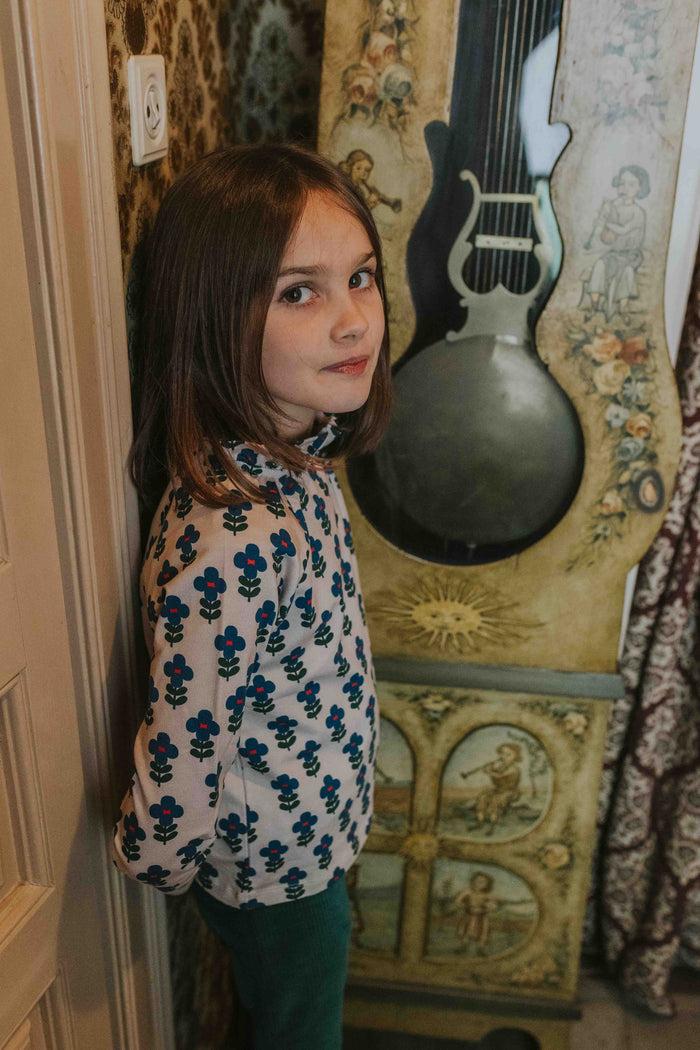 A Monday In Copenhagen Sissi Blouse Flower Print