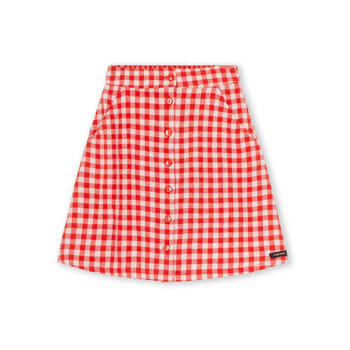 a monday in copenhagen Summer Skirt Poppy Check