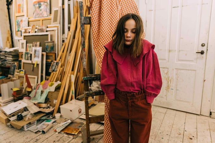 A Monday In Copenhagen Sylvia Pants Brandy Brown