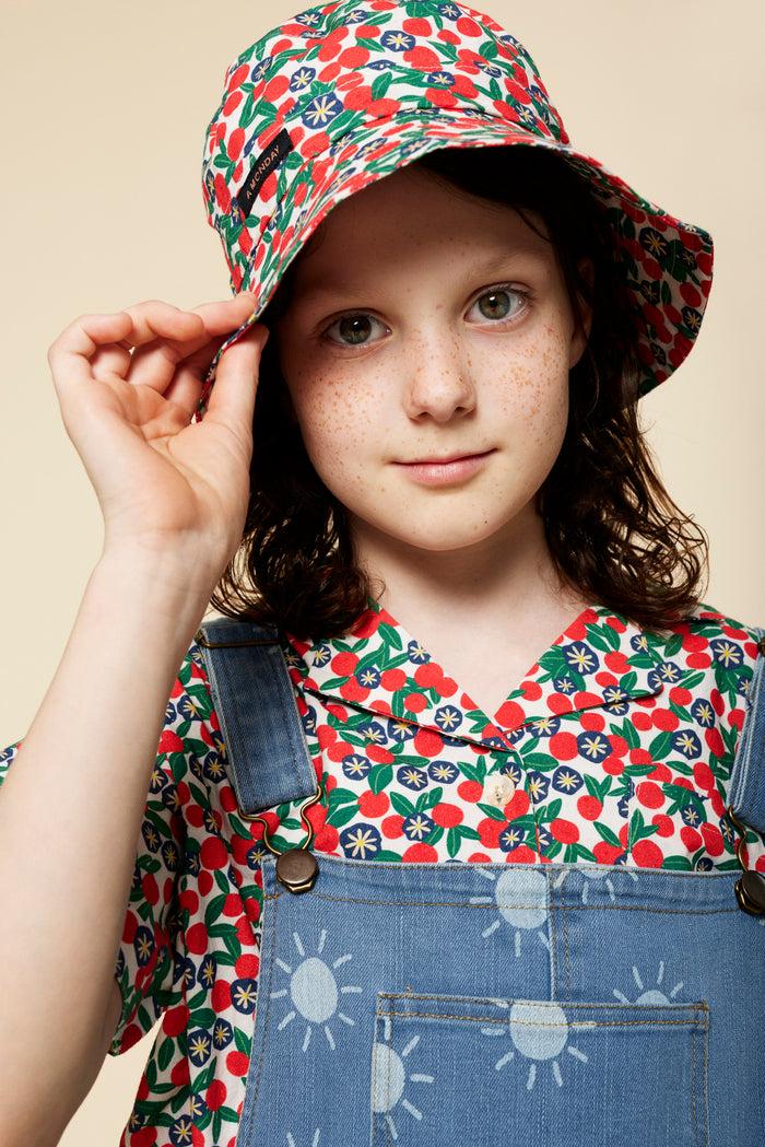 A Monday In Copenhagen Vera Buckethat Flower Print