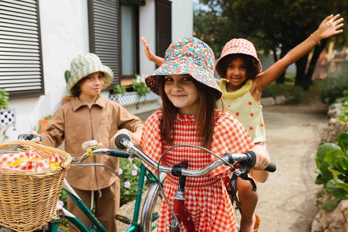 A Monday In Copenhagen Vera Buckethat Flower Print