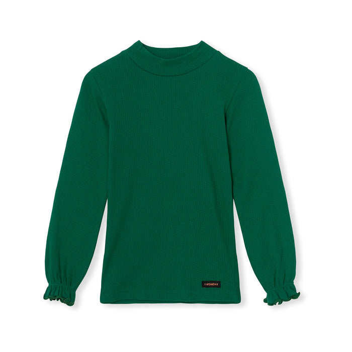 a monday in copenhagen Amelia T-shirt Verdant Green