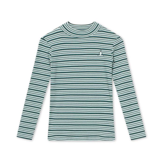 a monday in copenhagen Ami T-shirt Blue Haze Stripe