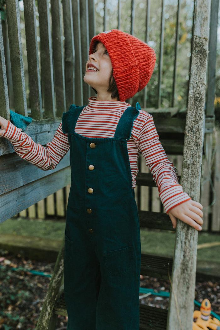A Monday In Copenhagen Ami T-shirt Silver Pine Stripe