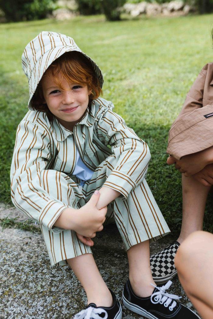 A Monday In Copenhagen Anton Shirt Jacket Sea Stripe