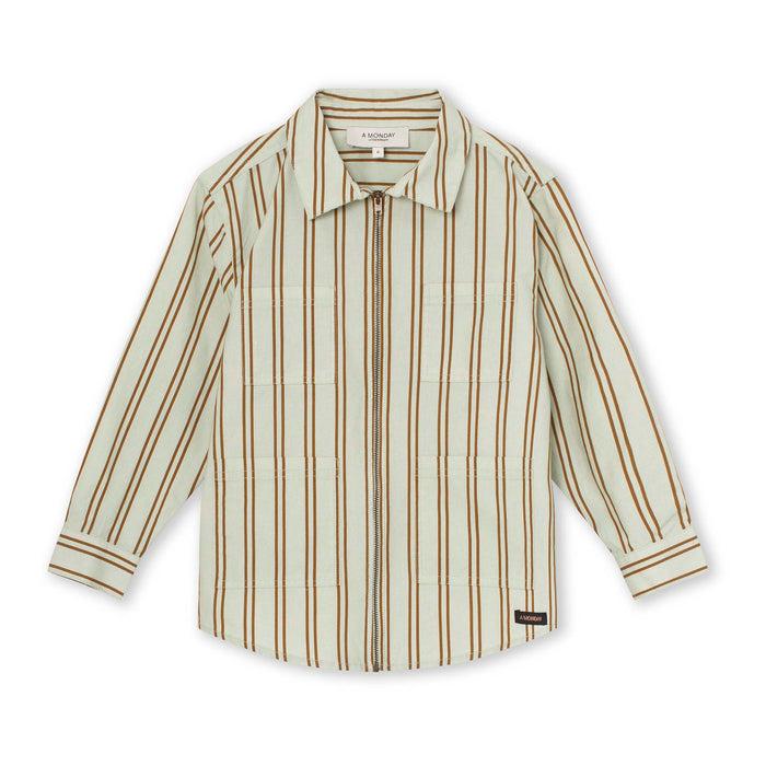 a monday in copenhagen Anton Shirt Jacket Sea Stripe