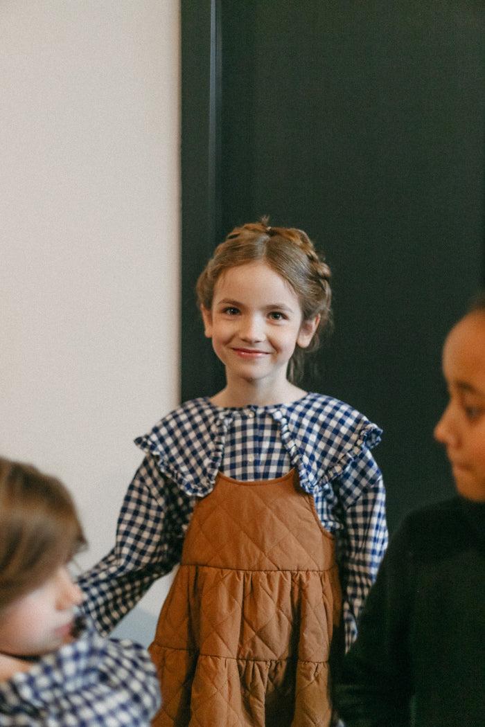 A Monday In Copenhagen Bertine Shirt Estate Blue Check
