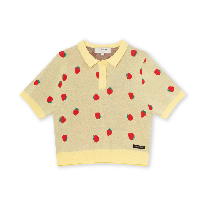 a monday in copenhagen Carrie Polo Strawberry Artwork