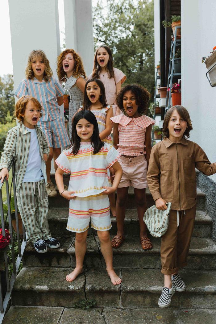 A Monday In Copenhagen Claudia Shorts Pineapple Artwork