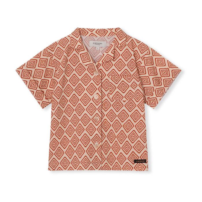 a monday in copenhagen Clement Shirt Bruchetta Graphic Print