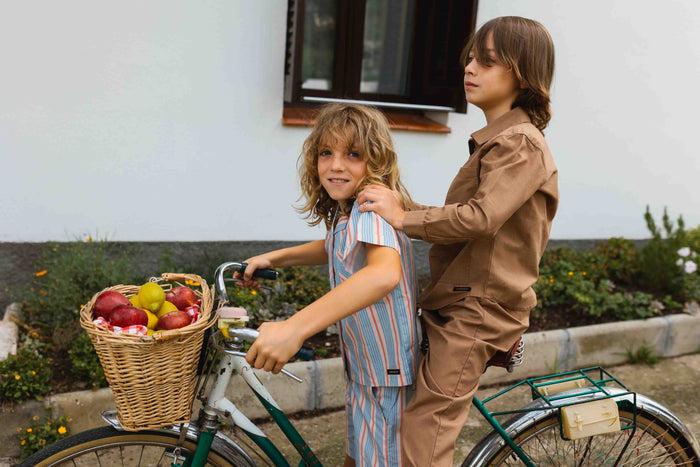 A Monday In Copenhagen Clement Shirt Cashmere Stripe