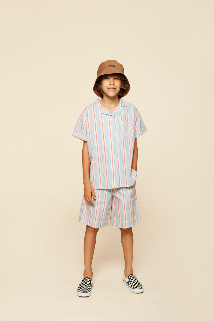 A Monday In Copenhagen David Shorts Cashmere Stripe