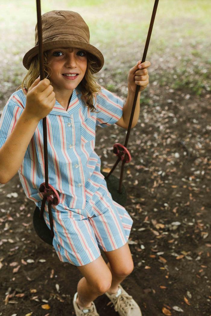 A Monday In Copenhagen David Shorts Cashmere Stripe