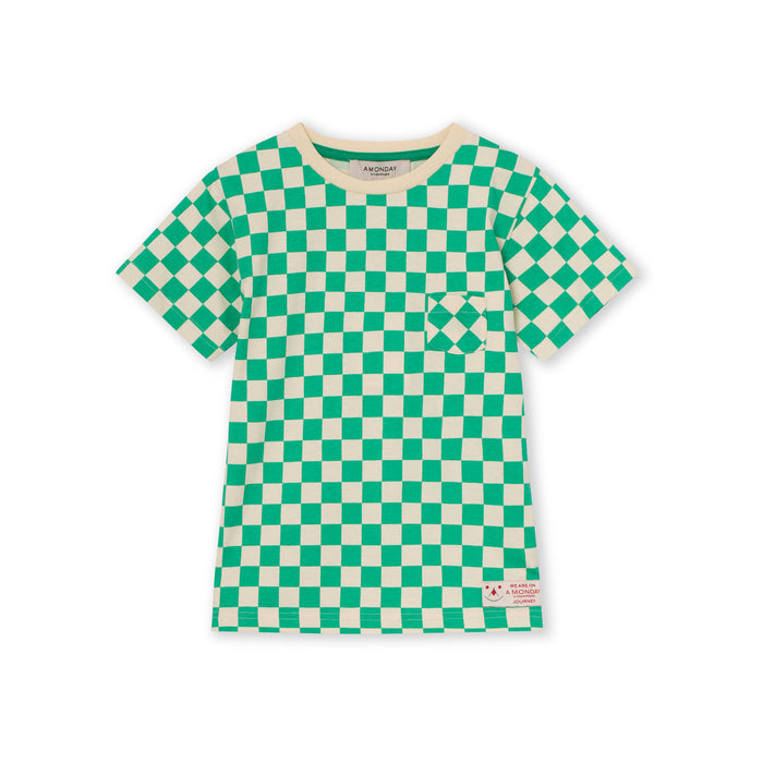a monday in copenhagen Ed T-shirt Holly Green Check