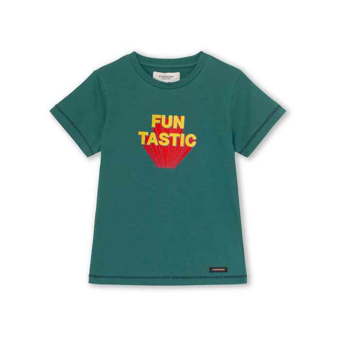 a monday in copenhagen Funtastic T-shirt Antique Green
