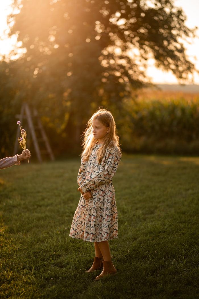 A Monday In Copenhagen Katrine Dress Anise Flower Print