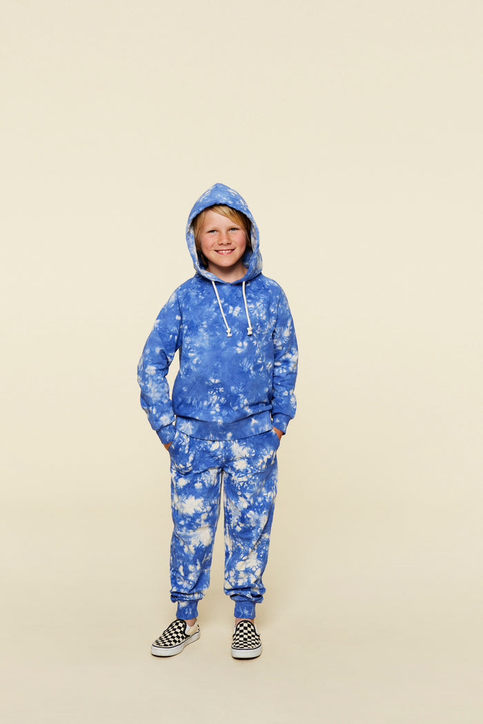 A Monday In Copenhagen Lau Pants Butter Cream Tie Dye