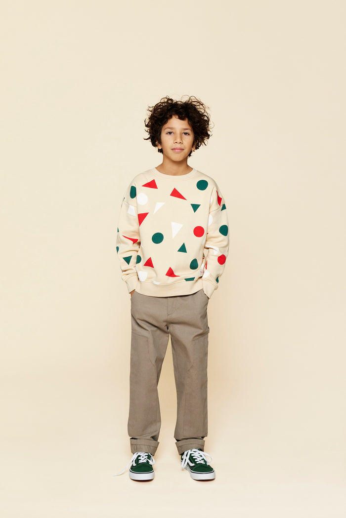 A Monday In Copenhagen Louis Blouse Geometric Print