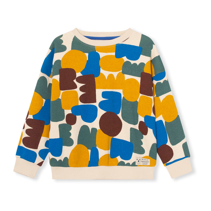 a monday in copenhagen Lucca Blouse Creme Brulée Print