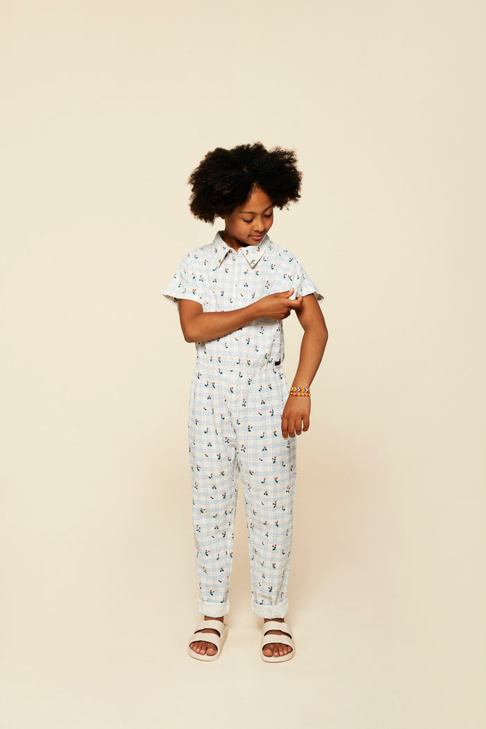 A Monday In Copenhagen Luella Jumpsuit Cashmere Print