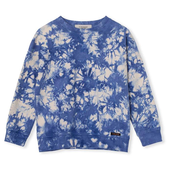 a monday in copenhagen Luke Blouse Butter Cream Tie Dye