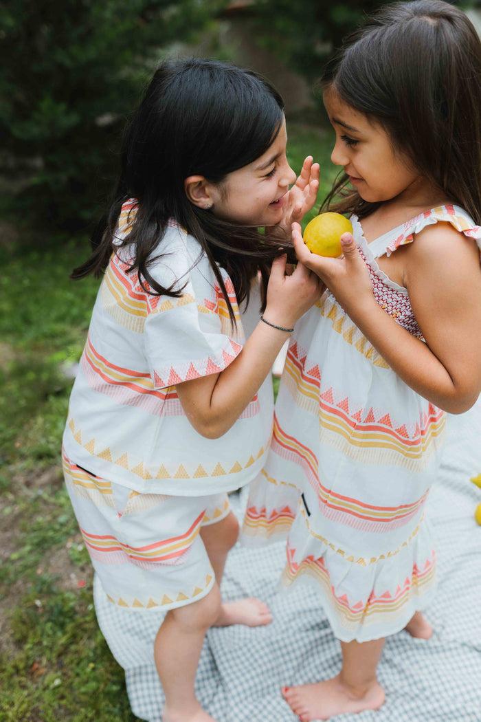 A Monday In Copenhagen Minna Dress Pineapple Artwork