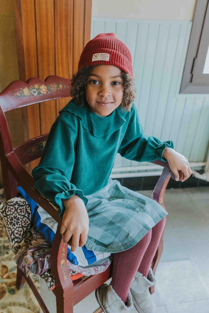 A Monday In Copenhagen Sandra Skirt Botanical Garden Check